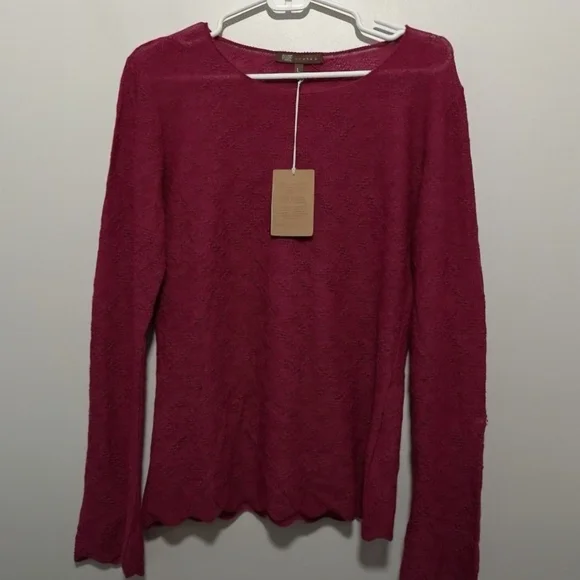 100% Baby Alpaca NWT Laura Knit Baby Alpaca Sweater L (fits like a medium). - Picture 13 of 13